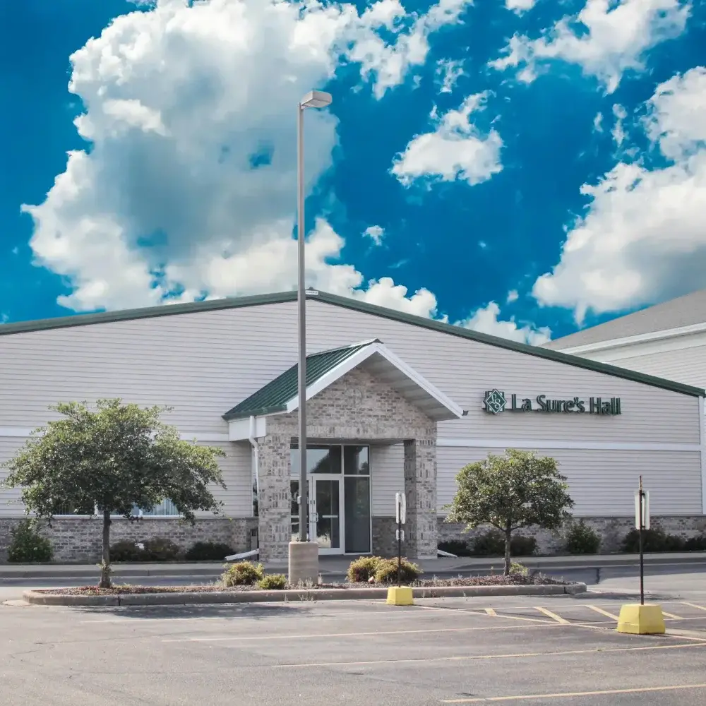 Lasure's Hall Outside