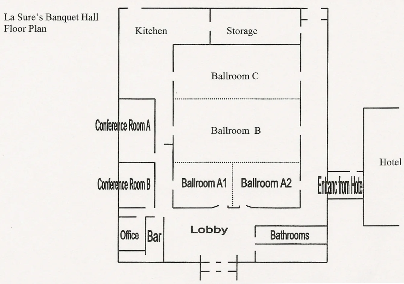La Sure's Banquet Hall
